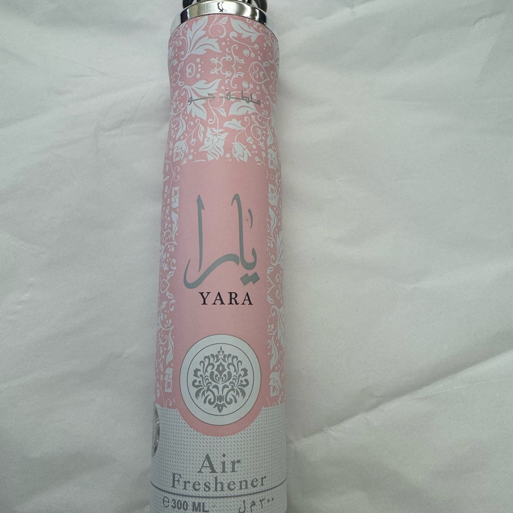 Lattafa Yara Air Freshener – Pink Bottle – Sweet Vanilla Floral – New